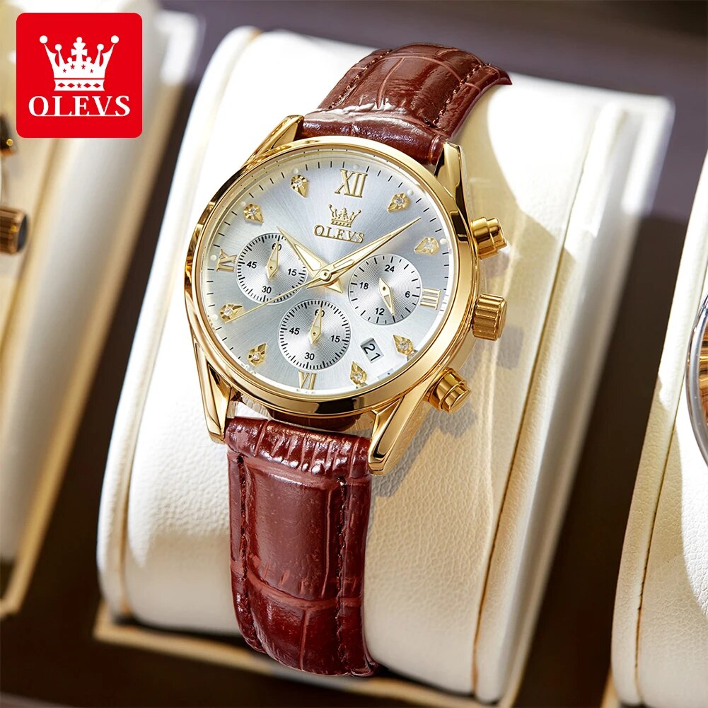 Edge Tape Roll - OLEVS 5523 Orologi da donna Cinturino