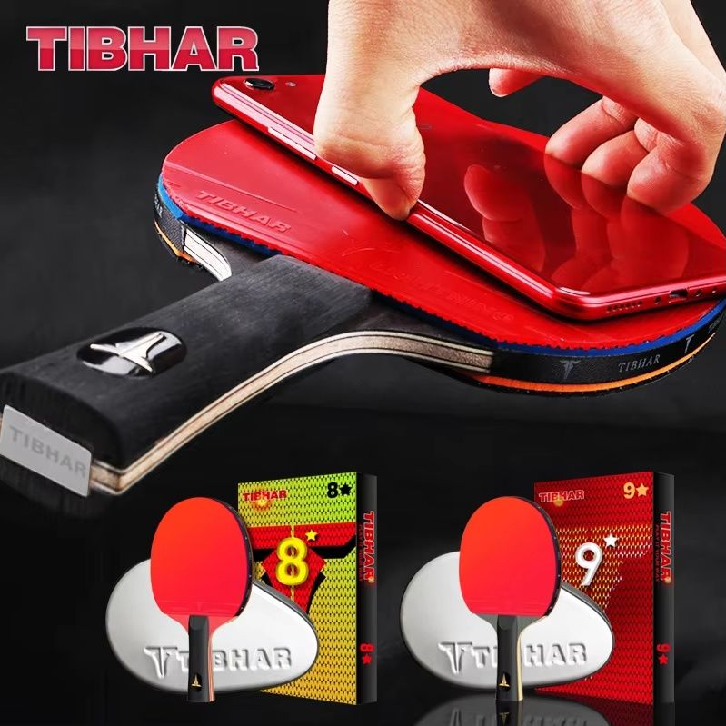 Table Tennis For Kids - TIBHAR Racchette da ping pong di