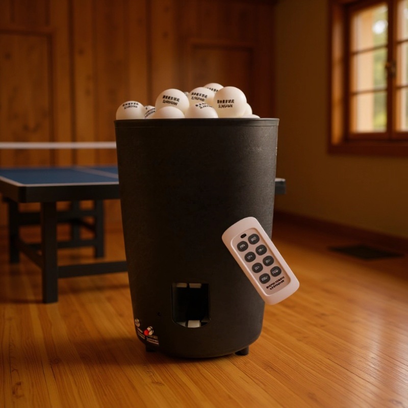 Table Tennis Launcher - Macchina Portatile per Palline da Ping