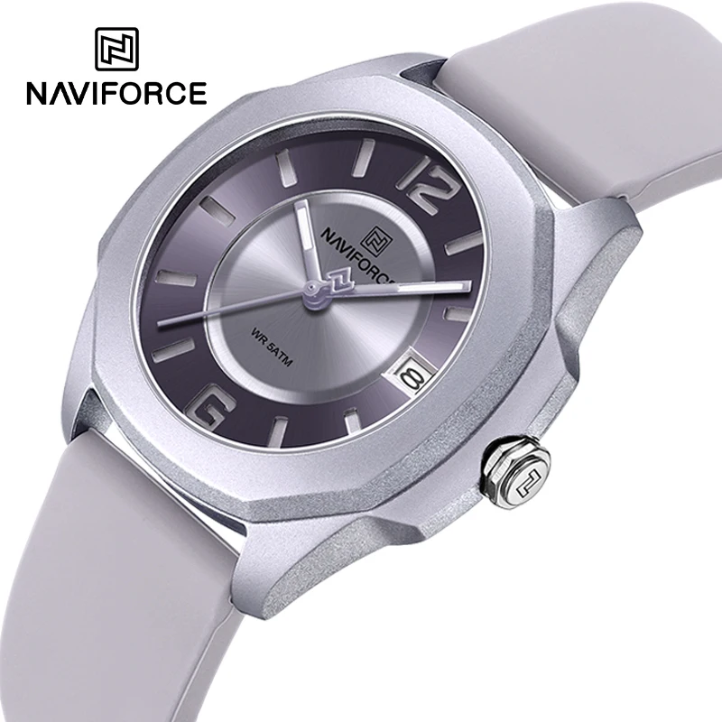 Edge Tape Roll - NAVIFORCE 7107 Orologio da donna Moda