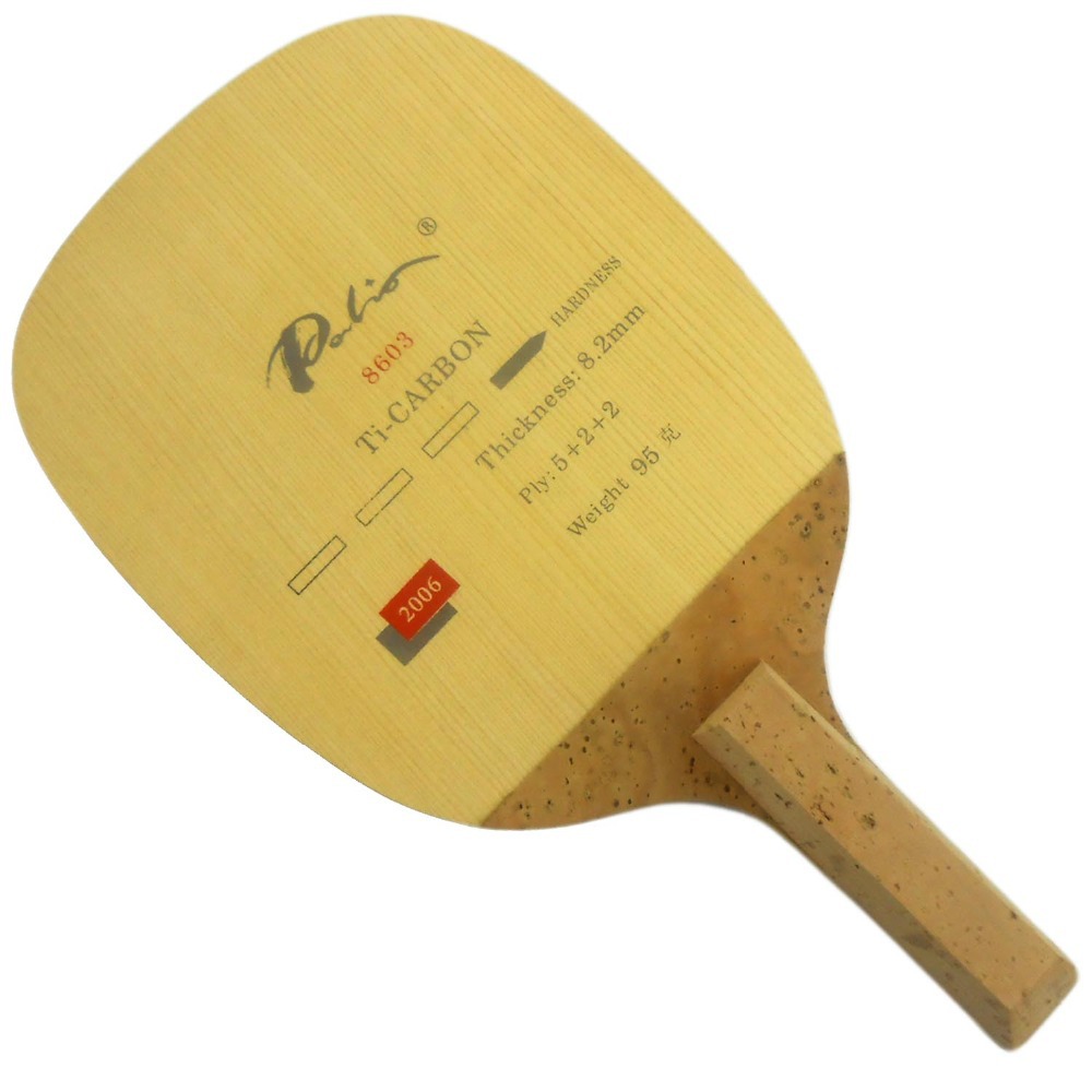 Table Tennis In Japanese - PALIO 8603 Carbonio Titanio Ping Pong