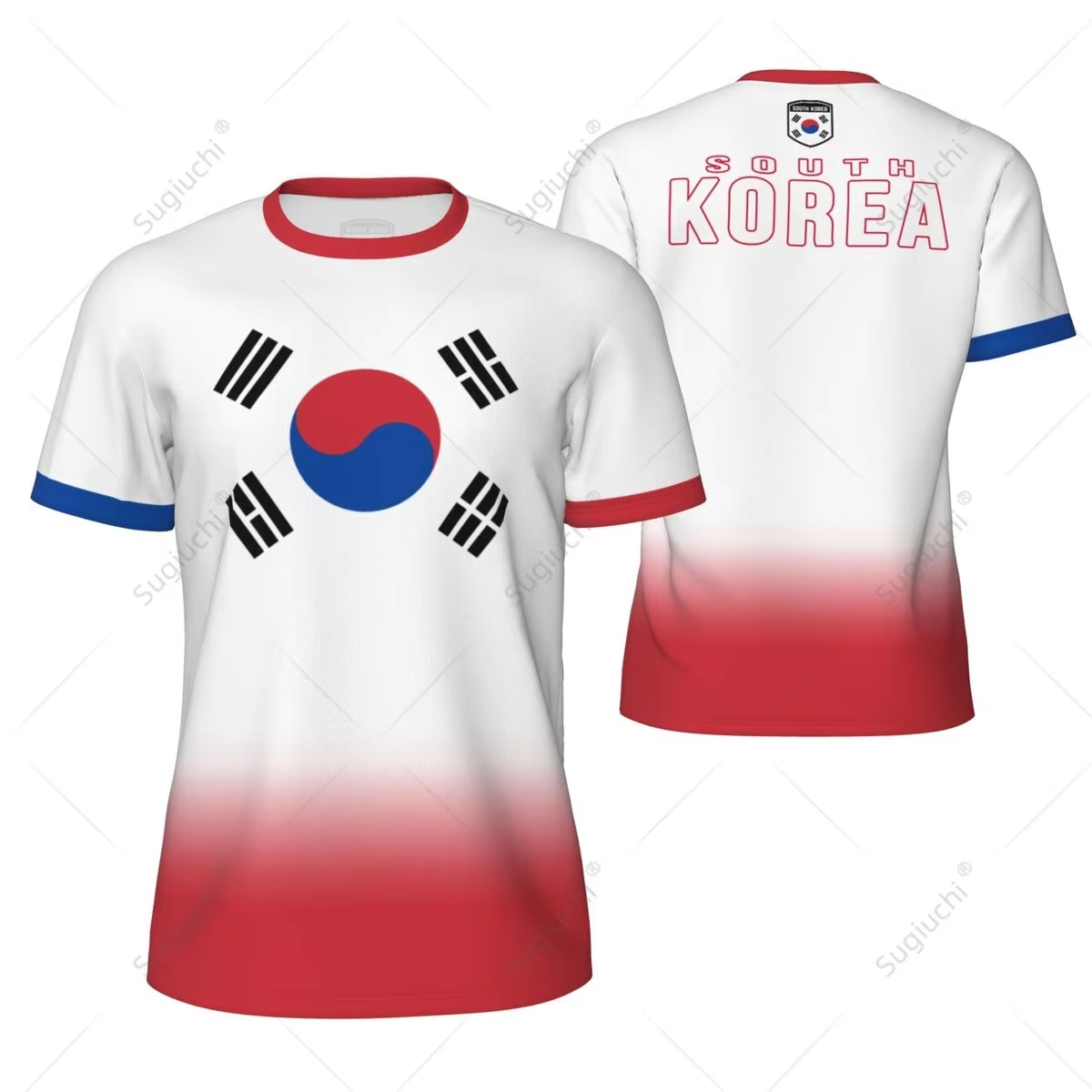 Table Tennis Daily - T-shirt sportiva in rete con bandiera
