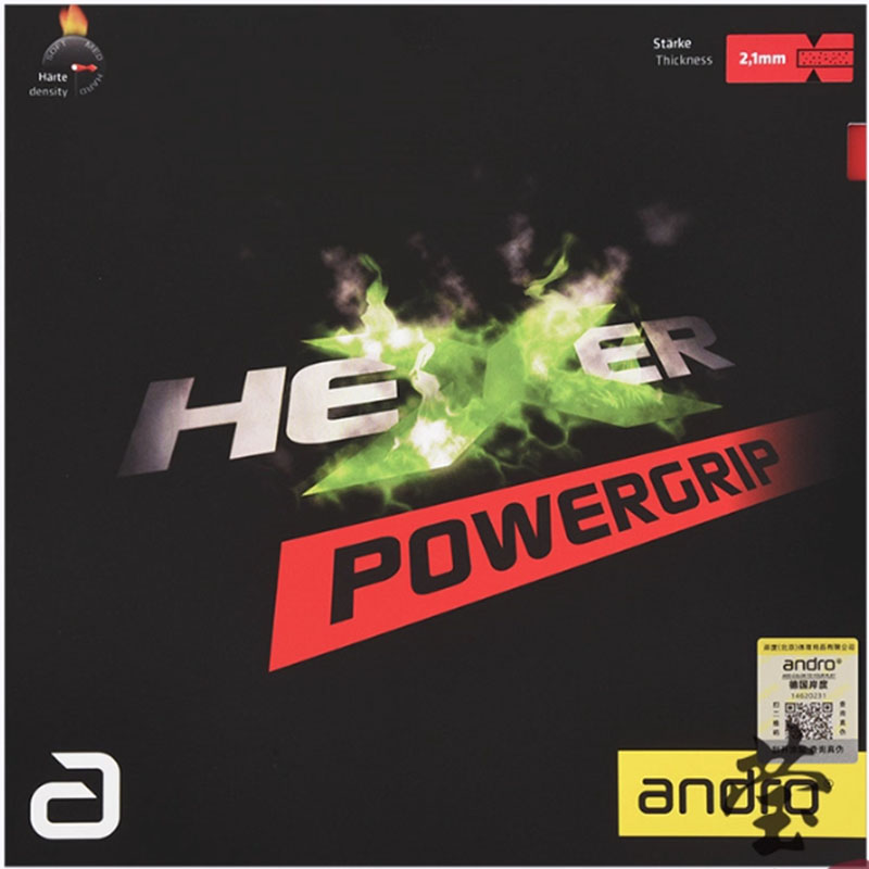 Andro HEXER GRIP gomma da ping - Table Tennis Market recensione e prezzo