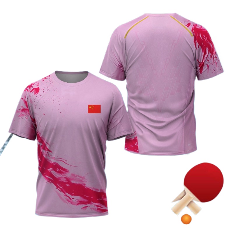T-shirt da ping pong con stamp - Table Tennis In Chinese recensione e prezzo
