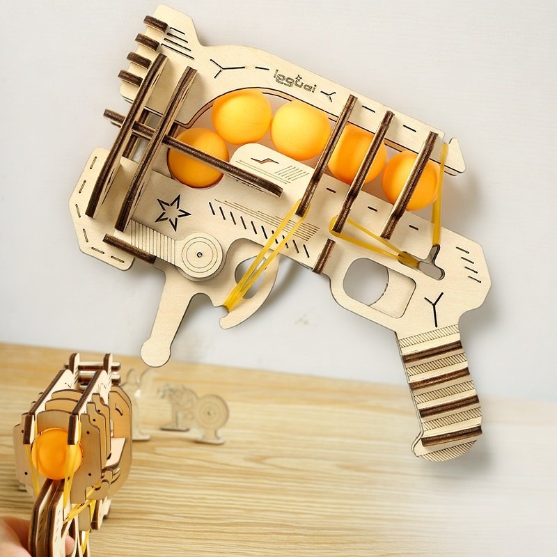 Pistola a Elastici in Legno Fa - Table Tennis For Kids recensione e prezzo