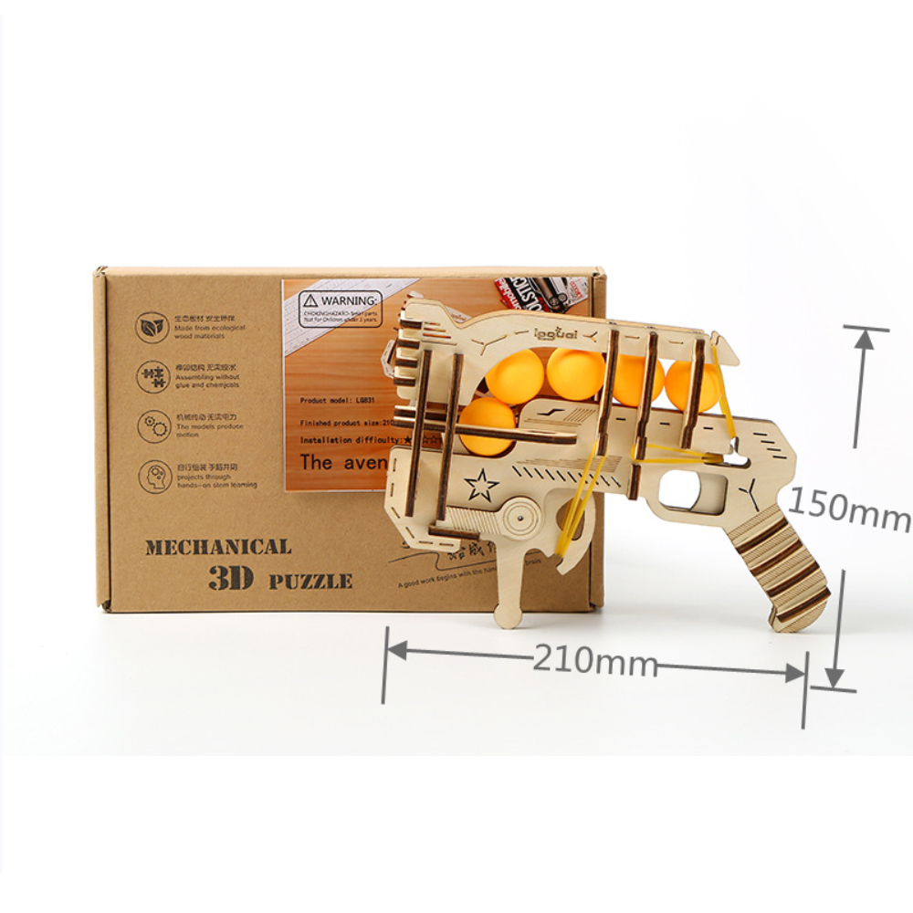 Pistola a Elastici in Legno Fa - Table Tennis For Kids recensione e prezzo
