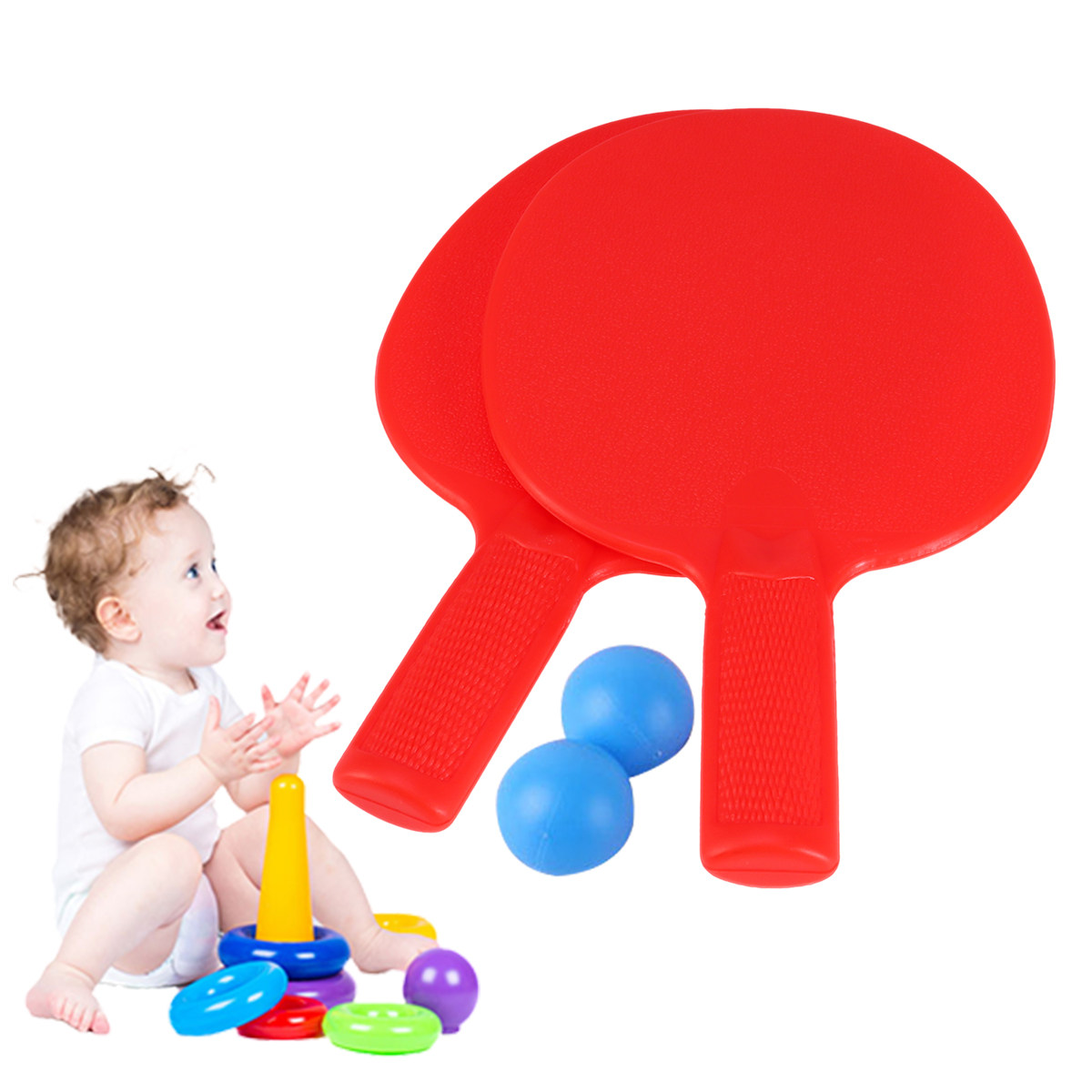 1 paio di racchette da ping po - Table Tennis For Kids recensione e prezzo