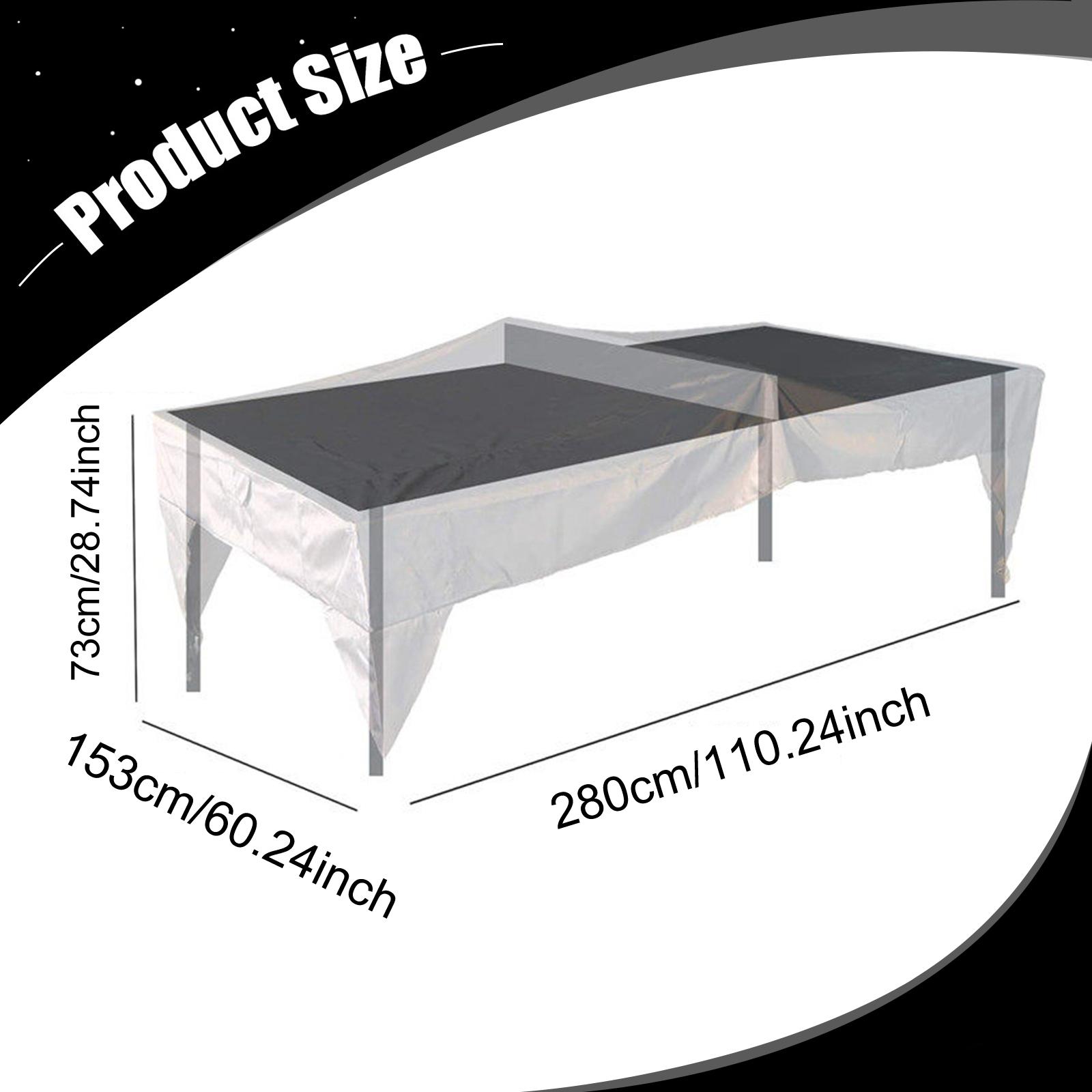 Copertura per Tavolo da Ping P - Table Tennis Protective Cover recensione e prezzo