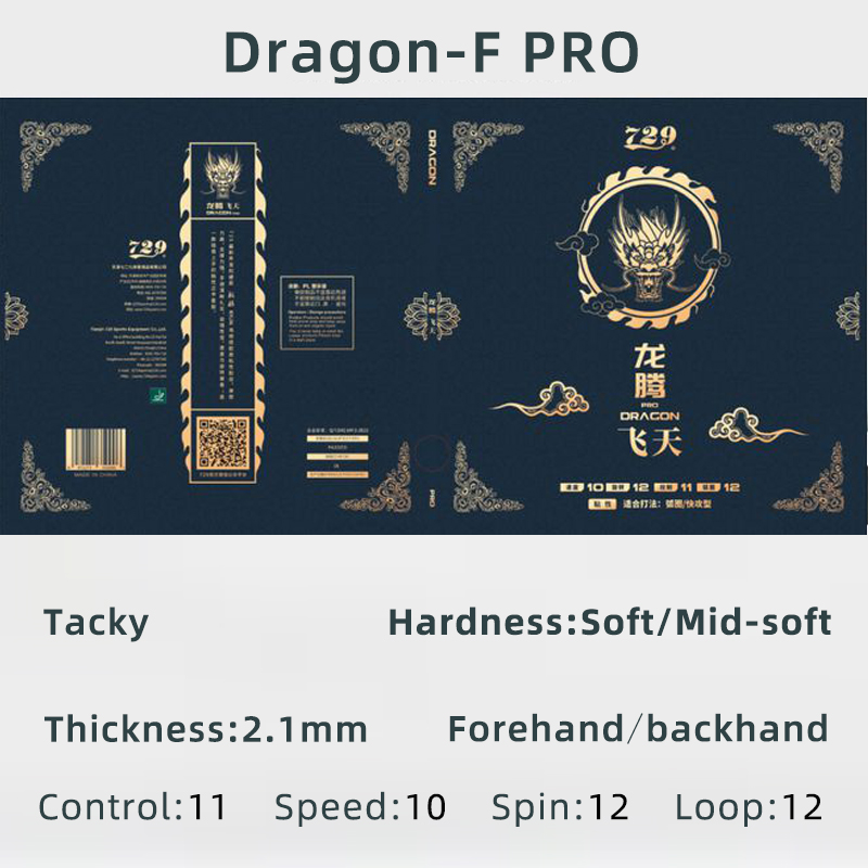 Friendship 729 Dragon F PRO L  - Table Tennis Ball recensione e prezzo